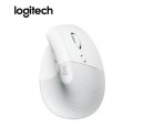 MOUSE LOGITECH LIFT VERTICAL WIRELESS/BT WHITE (910-006469)-P